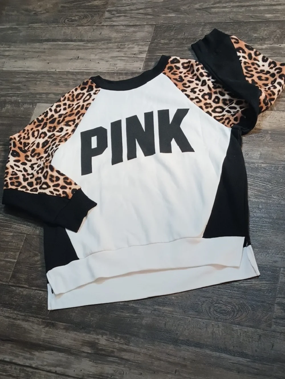 Victoria's Secret's PINK High Low Crewneck Pullover - Picture 5 of 8